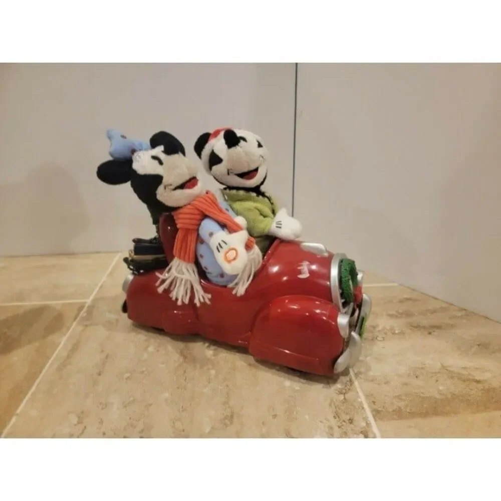 Disney Gemmy Mickey Minnie Car VIDEO‎